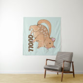 Tenture Quoll Australian Marsupial (En situation (horizontale))