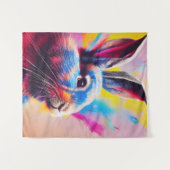 Tenture Rabbit Bunny Animal Discovery Aventure Nature (Devant (Horizontal))