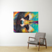 Tenture Raccoon Animal Discovery Aventure Nature Planet (En situation (horizontale))