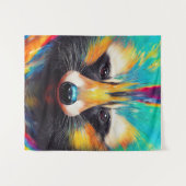 Tenture Raccoon Animal Discovery Aventure Nature Planet (Devant (Horizontal))