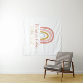 Tenture Racine dans le canevas de Calme - Impression mural (En situation (horizontale))