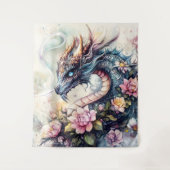 Tenture Radiant Dragon Blossom Fantasy Art (Devant)