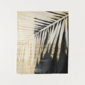 Tenture Raffie d'or - Franges de palme (Devant)