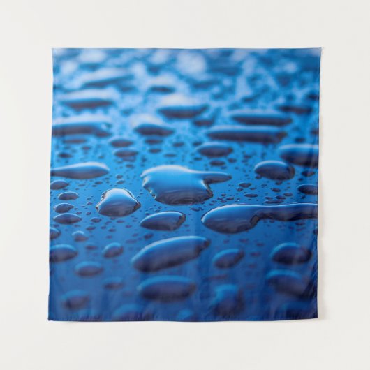 Tenture Rain rainbeads water raindrops (Devant)