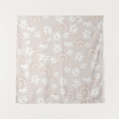 Tenture Rainbow Daisy Dream #3 #dreamy #wall #art (Devant)