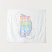 Tenture Rainbow IVF MIRACLE Conscience de l'infertilité co (Devant (Horizontal))