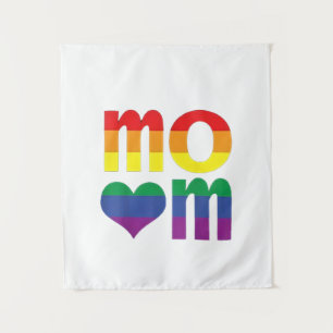 Tenture Rainbow LGBT Pride Mois Fête des mères LGBT