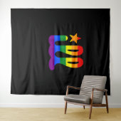 Tenture Rainbow Pride Amour ill Philadelphia Philly Gay Pr (En situation (horizontale))