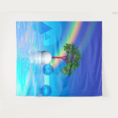 Tenture Rainbow Tree (Devant (Horizontal))