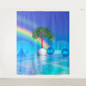 Tenture Rainbow Tree (Devant)