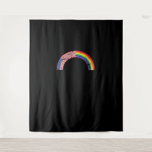 Tenture Rainbow USA Drapeau gay LGBT LGBT LGBTQ American P
