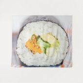 Tenture Râle de sushi Poisson et riz (Devant (Horizontal))