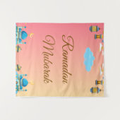 Tenture Ramadan Kareem Greeting (Devant (Horizontal))