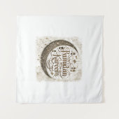 Tenture Ramadan Moubarak fête les lanternes traditionnelle (Devant (Horizontal))