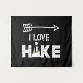 Tenture Randonnée extérieure Nature Amoureux Design (Devant (Horizontal))