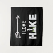 Tenture Randonnée extérieure Nature Amoureux Design (Devant)