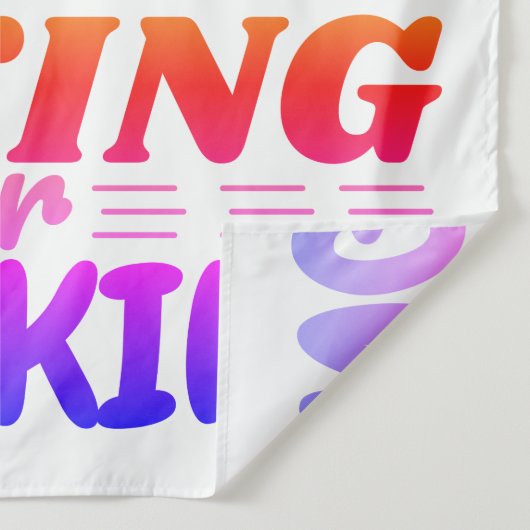 Tenture Randonnée ou trekking (Détail)