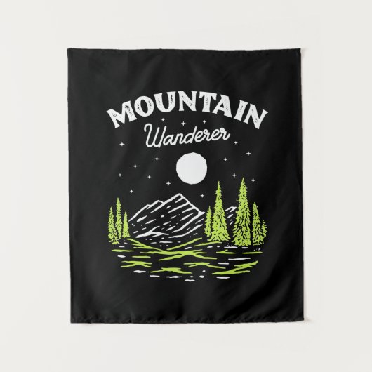 Tenture Randonneur de montagne (Devant)