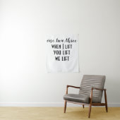 Tenture Rappel de l'aide de l'ascenseur (En situation)