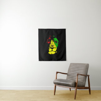 Tenture Rasta Lion