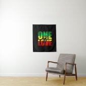 Tenture Rasta One Love    (En situation)