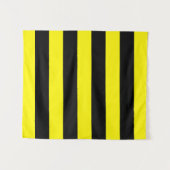 Tenture Rayures jaunes et noires (Devant (Horizontal))