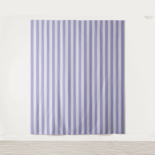 Tenture Rayures violettes (Devant)