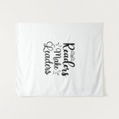 Tenture Reading Art Readers Make Leaders (Devant (Horizontal))