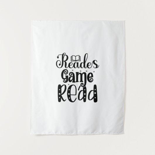 Tenture Reading Art Reades Game Read (Devant)