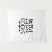 Tenture Reading Art Wild About Books (Devant (Horizontal))