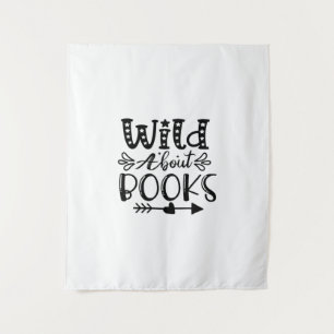 Tenture Reading Art Wild About Books