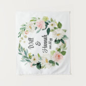 Tenture Réception de mariage de verdure personnalisée Prop (Devant)