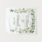 Tenture Réception de mariage de verdure personnalisée Prop (Devant (Horizontal))