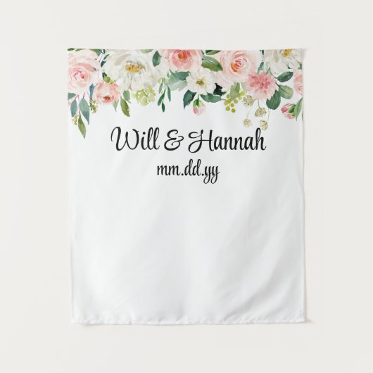 Tenture Réception de mariage de verdure personnalisée Prop (Devant)