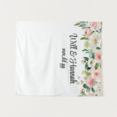 Tenture Réception de mariage de verdure personnalisée Prop (Devant (Horizontal))