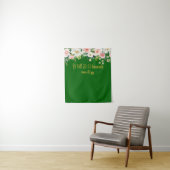 Tenture Réception de mariage de verdure personnalisée Prop (En situation)