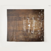 Tenture Réception de mariage Rien de fantaisiste juste de  (Devant (Horizontal))