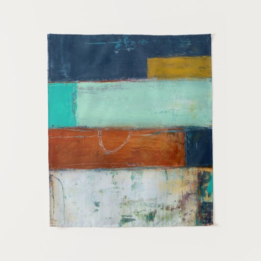 Tenture Rectangles Abstraites (Devant)