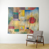 Tenture Red Balloon | Paul Klee | (En situation (horizontale))