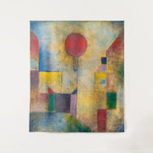 Tenture Red Balloon | Paul Klee | (Devant)