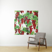 Tenture Red Currant Motif sans joint (En situation)