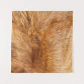 Tenture Red Fox Fur : Arrière - plan texturé. (Devant (Horizontal))