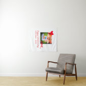 Tenture Red heart love heureuse Sainte-Valentin ajouter ph (En situation (horizontale))