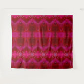 Tenture Red Ikat (Devant (Horizontal))