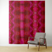 Tenture Red Ikat (En situation)