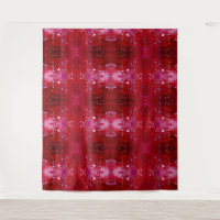 Red Snapdragon Ikat