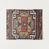 Tenture Red White Blue Western Lone Star Dallas (Devant (Horizontal))