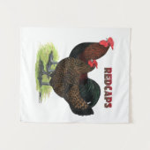 Tenture Redcaps anglais (Devant (Horizontal))