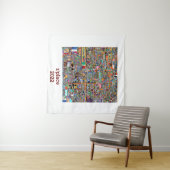 Tenture Reddit r/place finale  (En situation (horizontale))