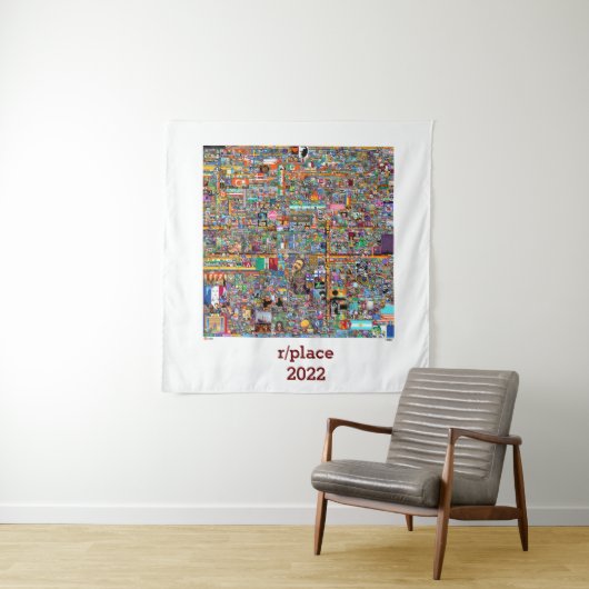 Tenture Reddit r/place finale  (En situation)